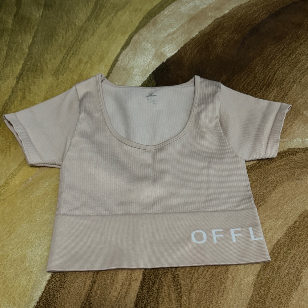 Aerie offline cropped tshirt